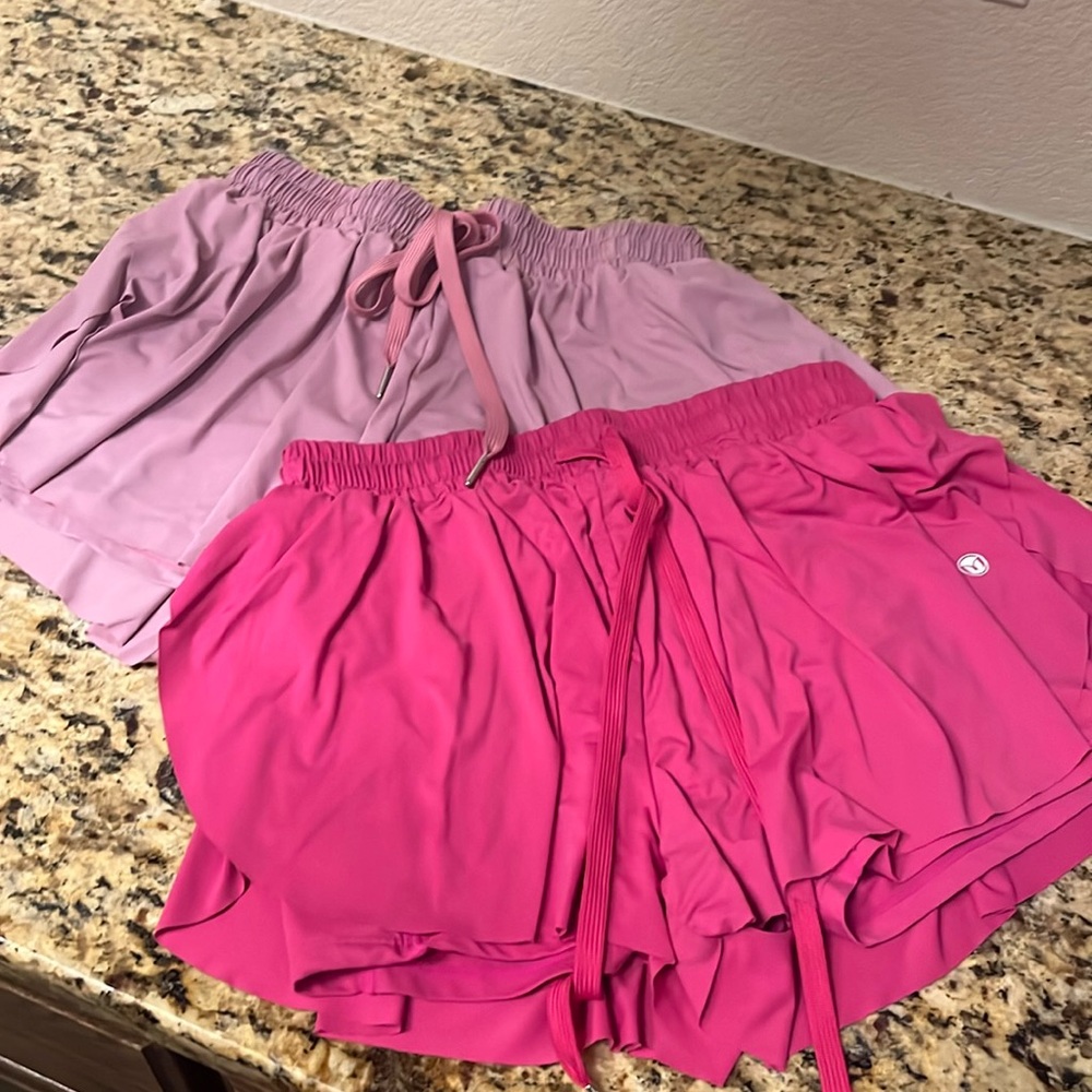 2 pair Flowy shorts